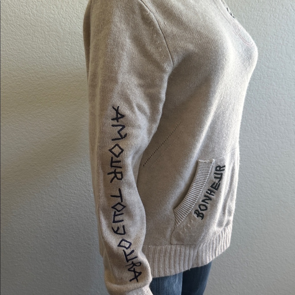 Zadig & Voltaire Mina Hooded Cashmere Sweater - Picture 9 of 17